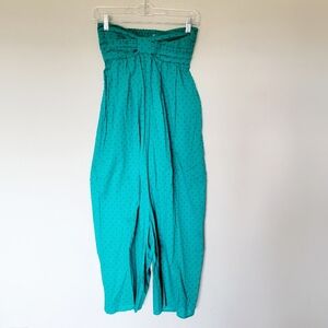 Marysia Leo Carillo Jumpsuit In Teal Dot